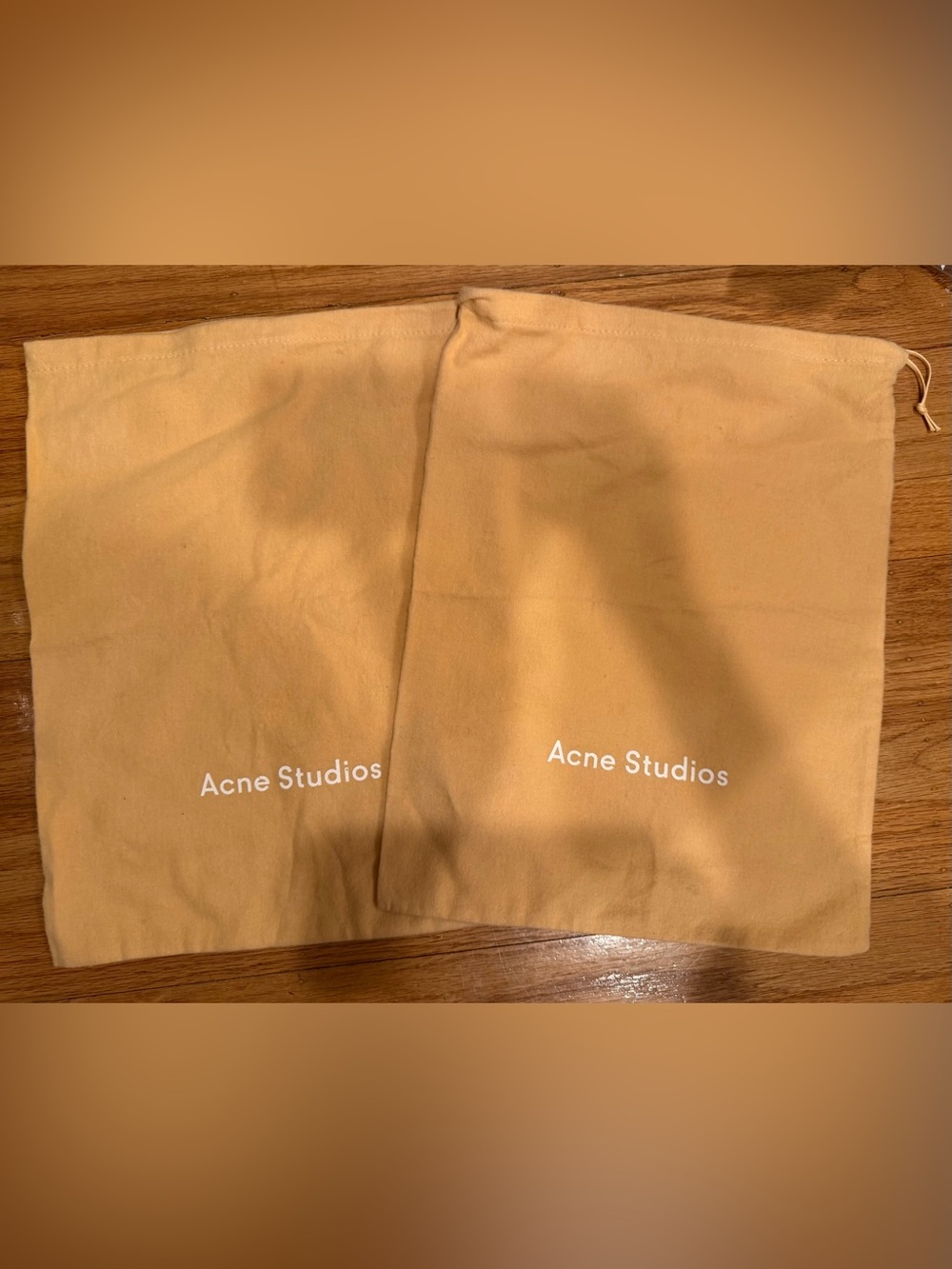 Acne Studios Set of 2 Shoe Boot Dust Bags